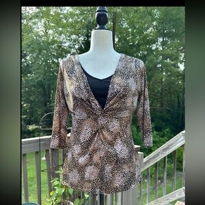 East 5th Animal Print Top